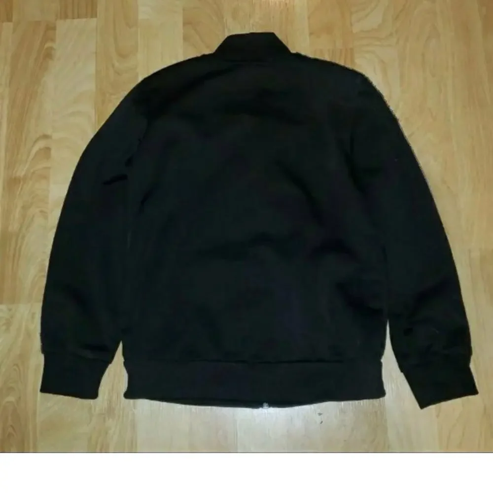 Umbro Boy's 6/7 Black Diamond Tape Track Soccer Jacket